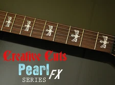 Native American Thunderbird MOP Fretboard Marker Vinyl Stickers for ANY GUITAR