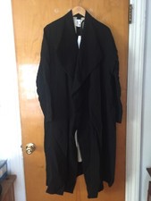 Forte-forte Coat Size 24 (xl) Dark Blue