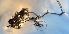 50 count Teeny or Rice string light 1 Bulb out clear coloring