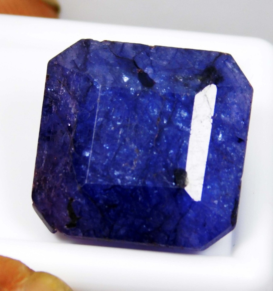 1.80 Carats Cushion Natural Rare Kashmir Blue Sapphire Loose Stone | O - Foto 2