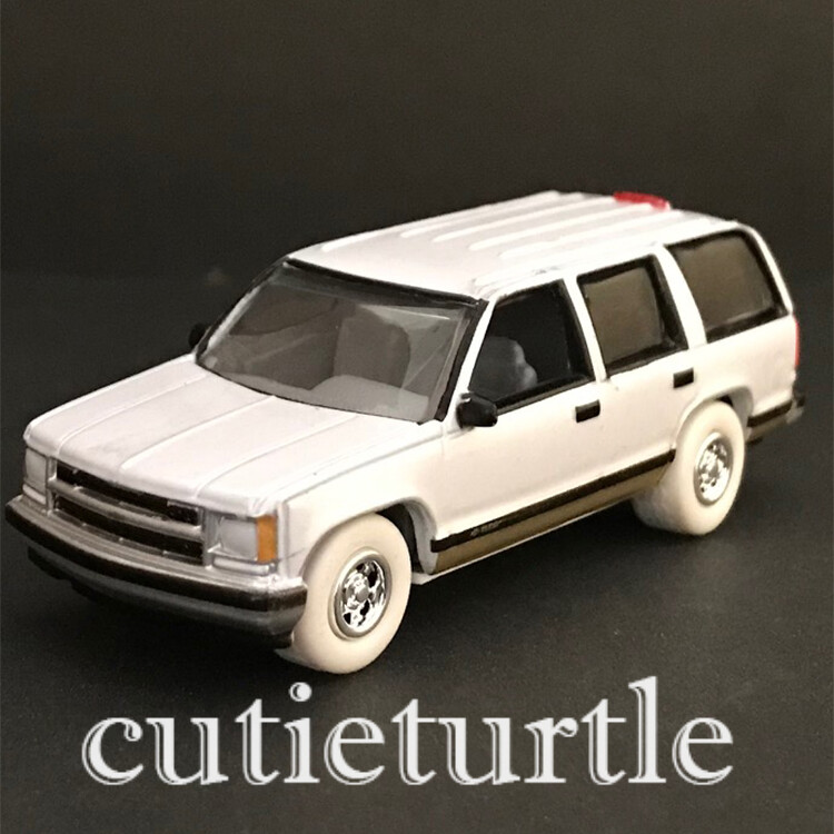 1:64 1997 Chevy Tahoe Chase Car white | eBay