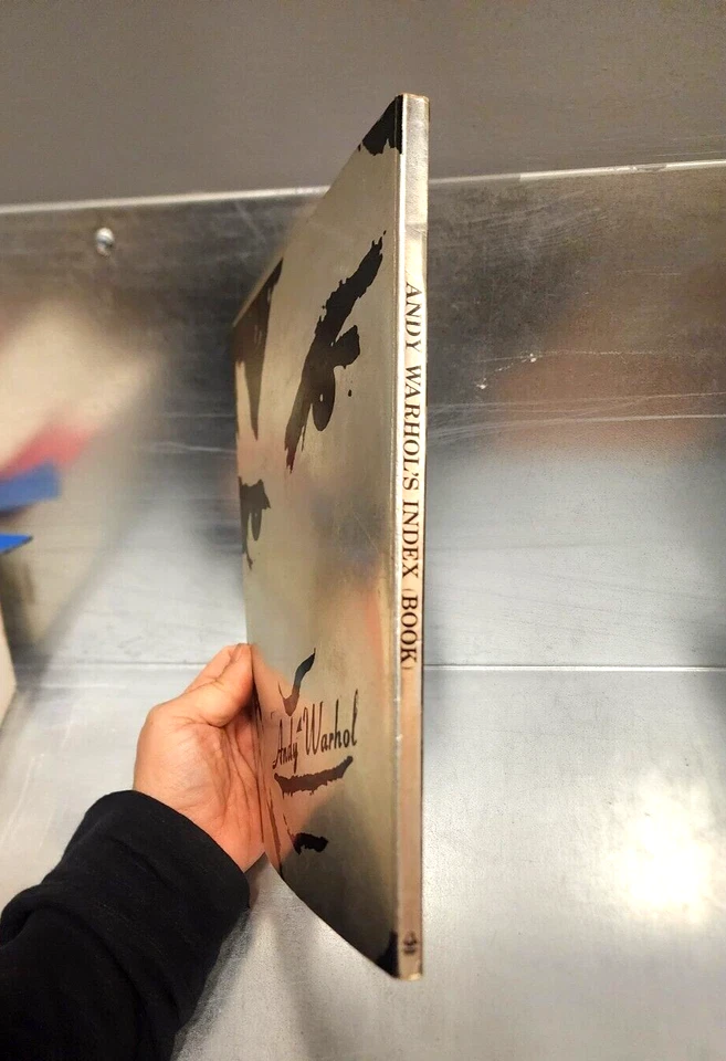 vtg 1967 ANDY WARHOL Index 1st Ed. pop-ups & Velvet Underground Lou Reed flexi - Image 2 of 4