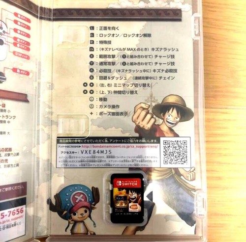 Nintendo Switch One Piece Pirate Warriors 3 Deluxe Edition JP Edit Very Good GP - Picture 3 of 3