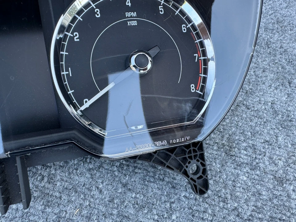 CLUSTER SPEEDOMETER GAUGE 6W8310D893 41K ONLY  JAGUAR XK XKR (2007-2009) OEM - Image 2 of 4