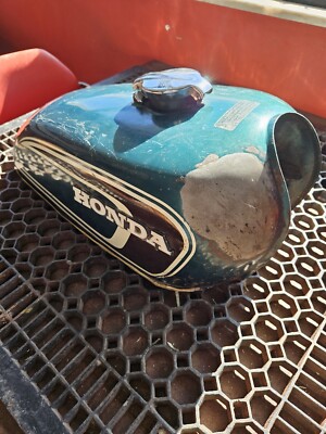 1970s Honda Motorcycle Gas Tank Original Vintage Fuel Tank OEM