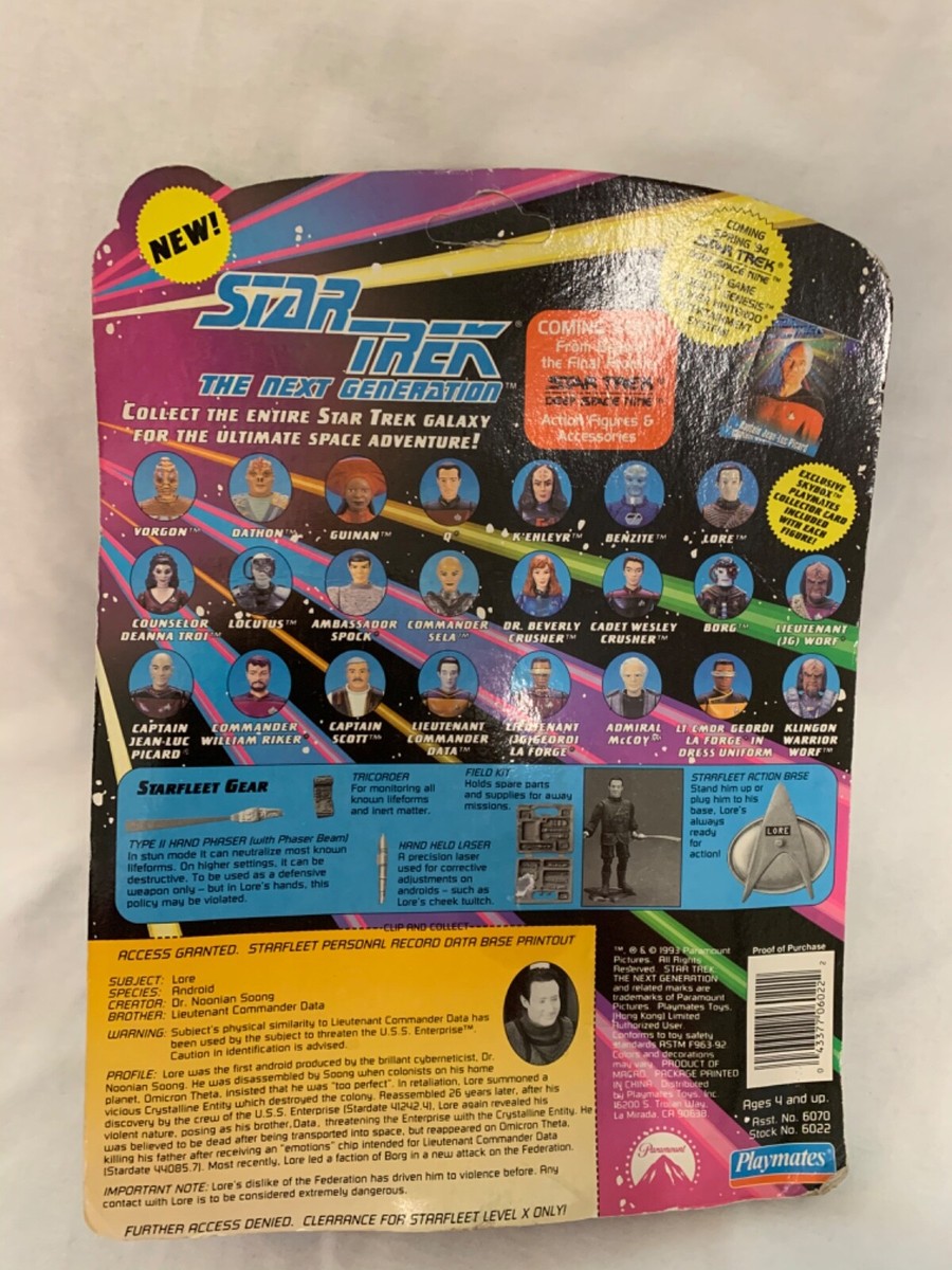 【完セット未開封】スタートレック STAR TREK playmates 8体 完セット未開封】スタートレック STAR TREK playmates 8体