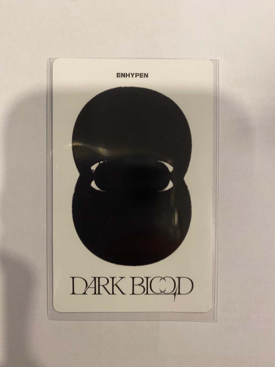 ENHYPEN JAKE Dark Blood New Ver. Album Official Photo Card +