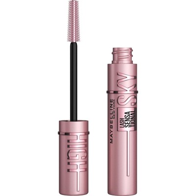 Maybelline Lash Sensational Sky High Washable Mascara Makeup Blackest Black 1 Ct