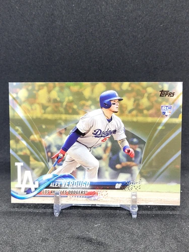 Alex Verdugo 2018 Topps RC #281 Rookie GOLD /2018 Yankees SP Dodgers