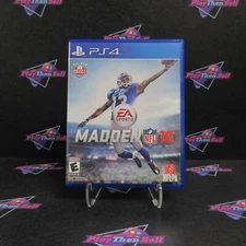 Madden NFL 16 PS4 PlayStation 4 Complete - 1 Year Warranty EX Cond