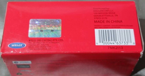 WELLY NEX: "Volkswagen- The Beetle" 1:43 Diecast NIP - Picture 3 of 4