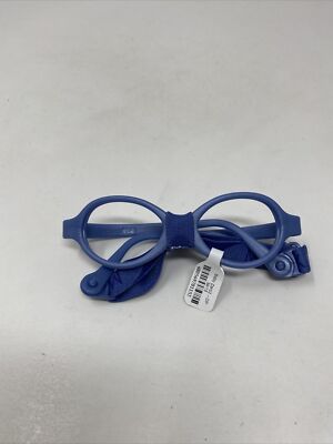 MIRAFLEX KIDS ITALY EYEGLASSES FRAME NEW BABY ZERO 2 34/15 BLUE :L27