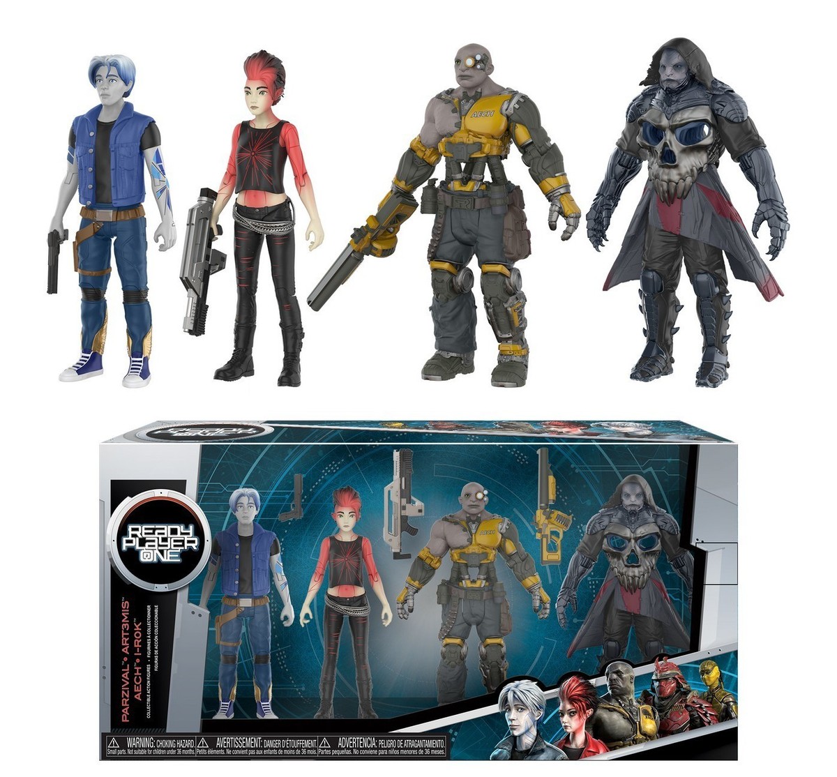 レア✨　未開封品　Ready Player One アクションフィギュアセット Ready Player One Collectible Action Figures 4 Pk Set