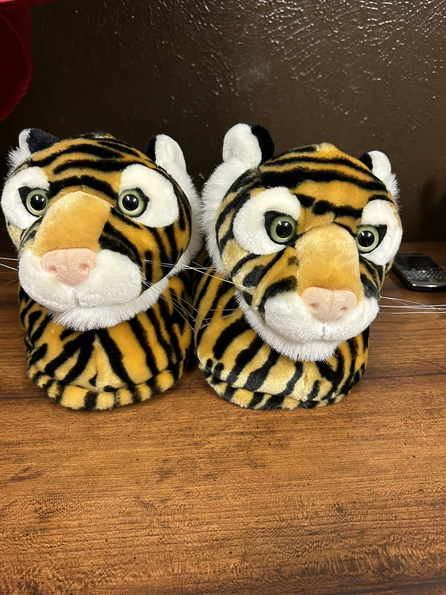 Tiger Design Slippers Large By Timeless Toys Clean