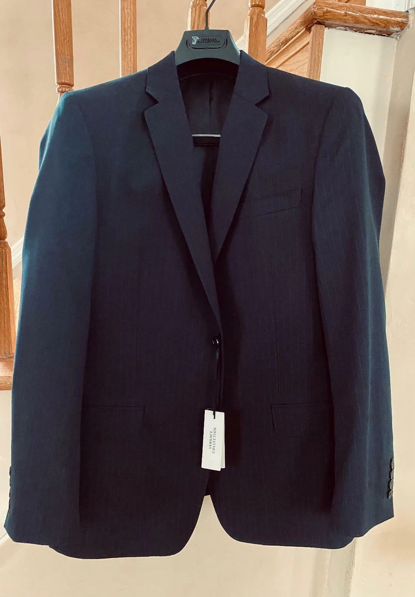 Versace Collection Black Striped Suits & Blazers for Men for sale