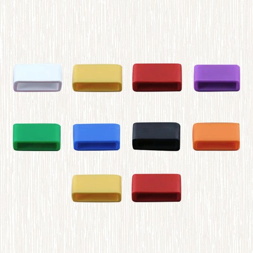 10 Pcs Watch Bezel Band Retainer Holder Loop Black Wristbands Opener