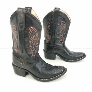girls black cowboy boots