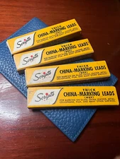 1 BOX  OF VINTAGE SCRIPTO MARKING WAX LEADS FOR GLASS AND OTHER TEXTURES
