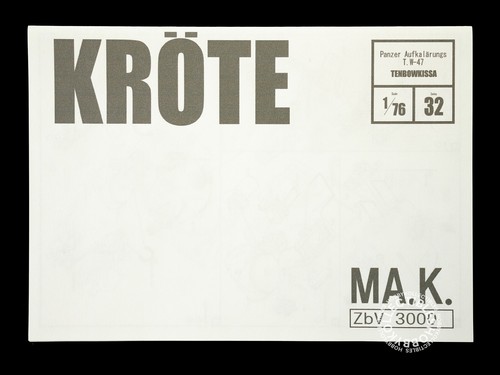 Ma.K Tenbowkissa SF3D 1/76 Kröte #32 Resin Model Kit Maschinen Krieger - Picture 10 of 19