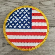 AMERICAN FLAG TACTICAL MORALE PATCH HOOK AND LOOP PATCHES NEW