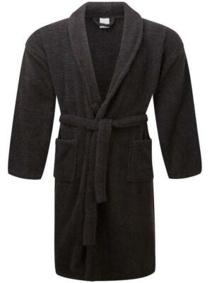 Unisex Luxury Bath Robe 100% Prime Egyptian Cotton Terry Toweling Dressing Gown