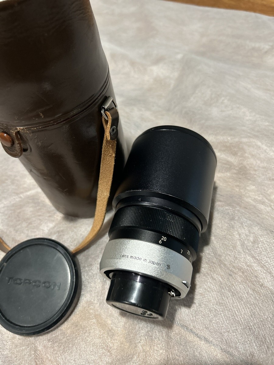 レンズ(単焦点) TOPCOR 200mm f4 Topcon UV Topcor 200mm F4 Lens w/ Case Tokyo Japan | eBay