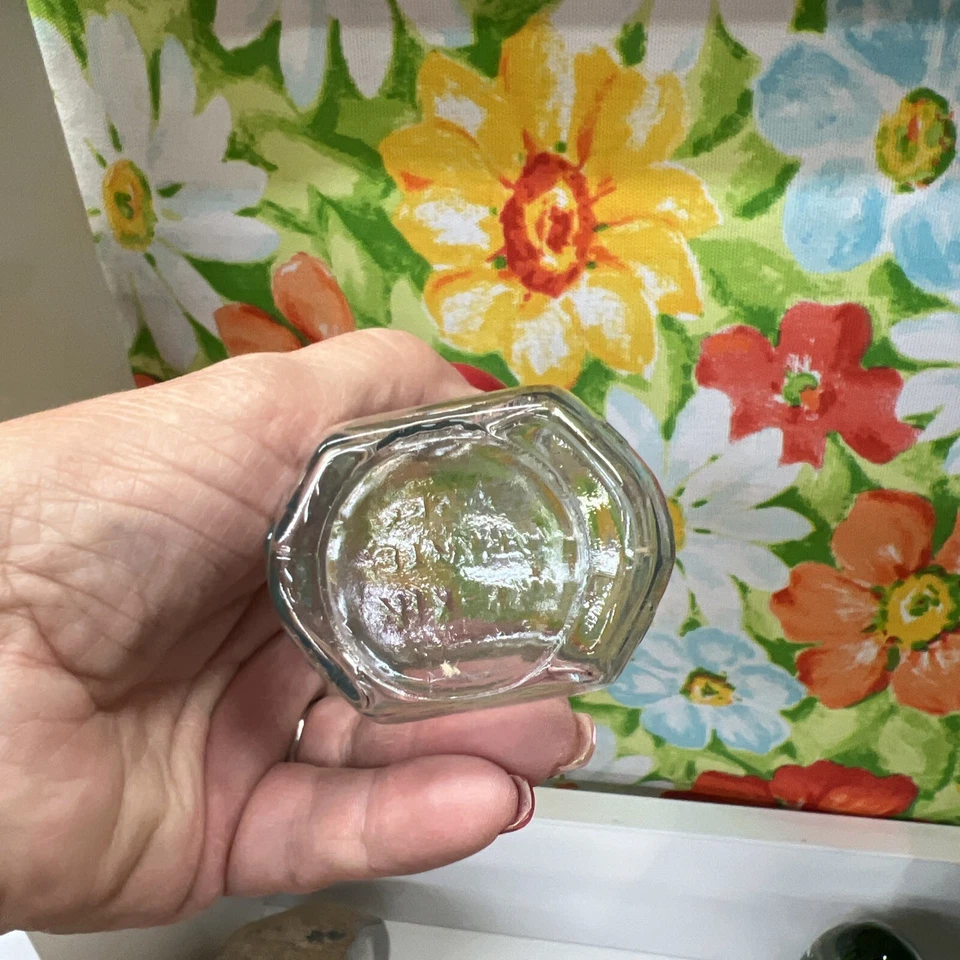 Juego de 4 biberones vintage Fire King Sapphire de 4 onzas Foto 3 de 4