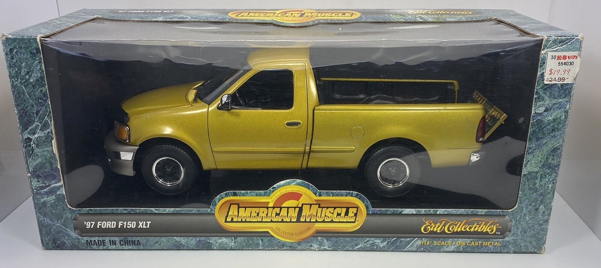 American Muscle 1/18 Scale 1997 FORD F-150 XLT”RARE COLOR