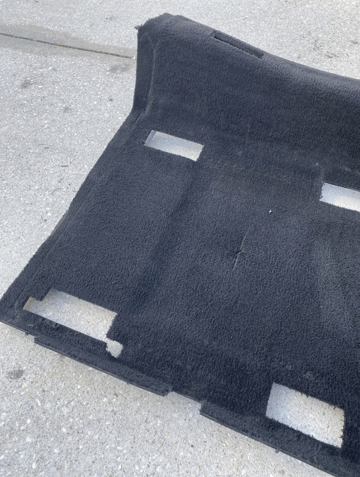 Ferrari 458 Spider Italia, LH, Left Front Floor Carpet Black Used P/N 82903190