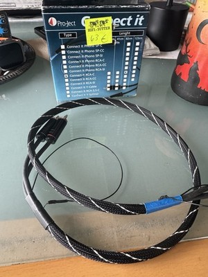 Pro-Ject Connect It Phono Kabel - 82 cm und Kabel Für Plattenspieler ￼
