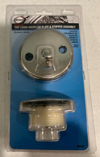 Danco 89242 Overflow Plate  Stopper Assembly Brushed Nickel New FREE SHIPPING