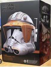 Star Wars Black Series CLONE COMMANDER CODY PREMIUM ELECTRONIC HELMET New