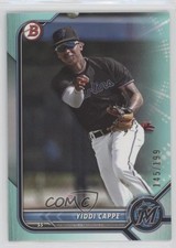 2022 Bowman Draft Aqua 145/199 Yiddi Cappe #BD-96 0c6