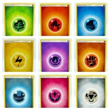 Pokemon TCG x12 Basic Energy  -Choose Your Type- All Types LP- NM MIX & MATCH