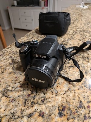 Nikon COOLPIX P90 12.1MP Digital Camera - Black