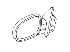 Retroviseur droit (ou coque) Citroen XANTIA
