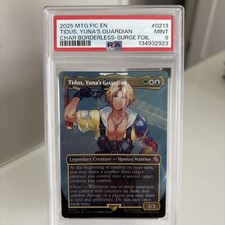 Tidus, Yuna's Guardian (Borderless) (Surge Foil) Commander: Final