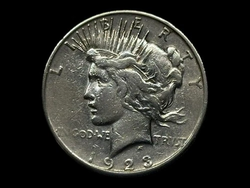 💰1923 S Peace Silver Dollar, Ungraded, See Description, Free Gift!💵