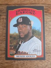 MICKER ADOLFO2021 Topps Heritage Minors Card White Sox #42 Black Border SP 32/50