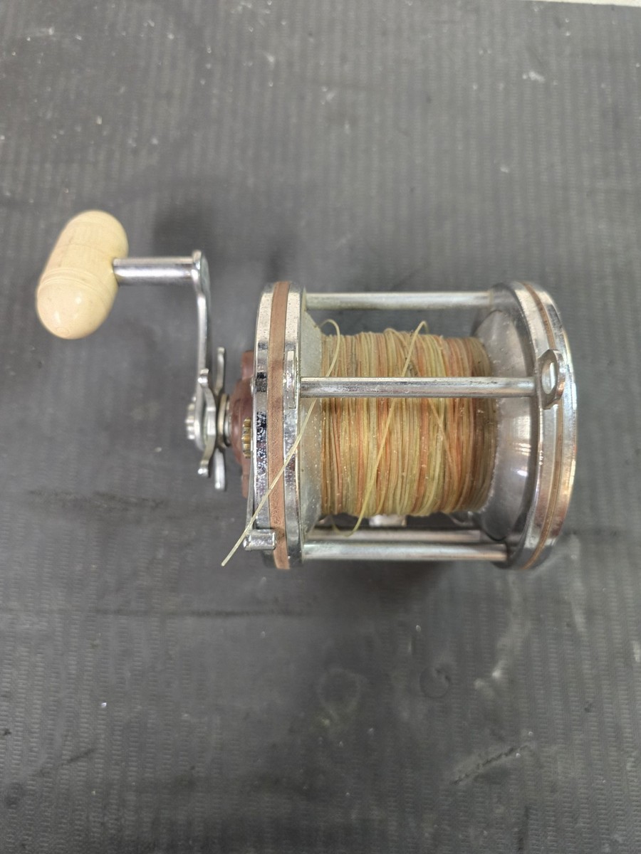 PENN セネター 114 6/0 ビンテージ Vintage Penn 114H 6/0 Senator Fishing Reel Red Color 2