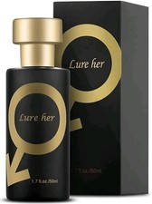 Lure Her Men s Pheromone Cologne 1.7fl Oz, Attract Women, Create Interest Sealed