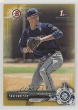 2017 Bowman Draft Gold 19/50 Sam Carlson #BD-184 1kk