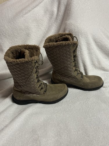 Botas de invierno Propet para mujer con cordones de piel sintética talla 9 WC221 - Imagen 2 de 9