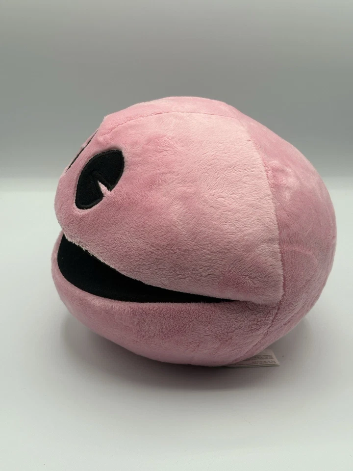 Pac-Man Battle Royale SOFT PINK PAC-MAN Videojuego 7" Peluche JUGUETE ANIMAL DE PELUCHE Foto 2 de 4