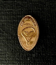 Universal Studios Hollywood Ride The Movies Pressed Penny Elongated Pre-1981