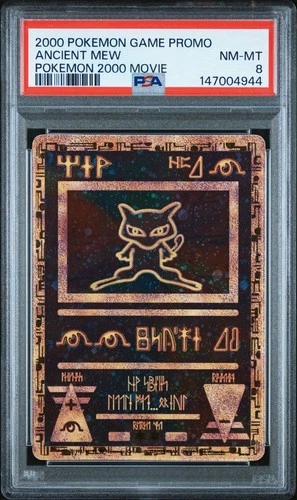 PSA 8 Ancient Mew Promo 2000 Pokemon Movie