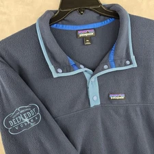 Patagonia Fleece Pullover Sweater Jacket Deep Eddy Vodka Logo Mens XXL