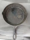 Wagner Ware Cast Iron #8 Skillet w Heat Ring Flat No Spin Seasoned Ready2use 10"