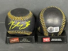 Bubba Chandler Pirates Auto Signed Black Baseball Beckett Witness Hologram #57