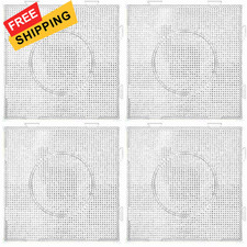 4pcs - 2.6mm Mini Fuse Beads Boards, Large Clear Pegboards Kits, with